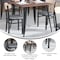 Flash Furniture Gray Vinyl Dining Chairs - Natural Wood Backs, PK 2 2-XU-DG6V5GYV-NAT-GG - alternate 3